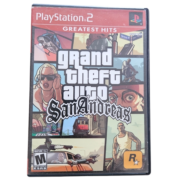 Grand Theft Auto San Andreas‎ for Playstation 2 PS2 - Picture 6 of 6